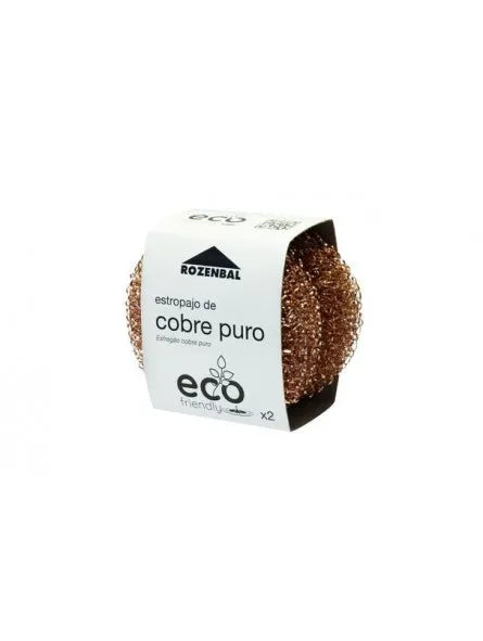 Estropajo de cobre puro - Pack de 2 unidades - Eco Friendly