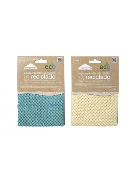 Bayeta de microfibra con PET reciclado - Eco Friendly