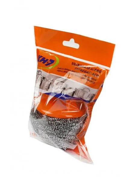 Kh-7 - estropajo de acero 40 gr. con empuñadura